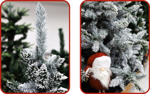 SZTUCZNA CHOINKA SOSNA PERŁOWA 1,80m