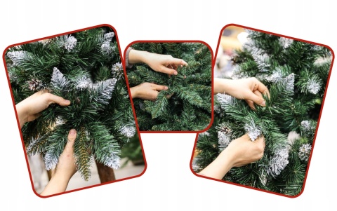 SZTUCZNA CHOINKA SOSNA PERŁOWA 1,80m