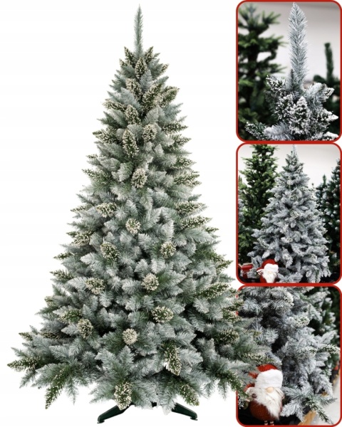 SZTUCZNA CHOINKA SOSNA PERŁOWA 1,80m