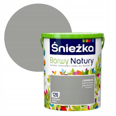 Śnieżka Barwy Natury farba do ścian górska ścieżka 160 poj. 5,0L