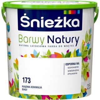 Śnieżka Barwy Natury farba do ścian majowa konwalia 173 poj. 2,5L