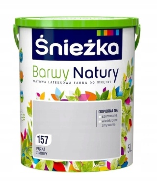 Śnieżka Barwy Natury farba do ścian pejzaż zimowy 157 poj. 5,0L