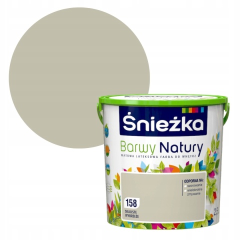 Śnieżka Barwy Natury farba do ścian skaliste wybrzeże 158 2,5L