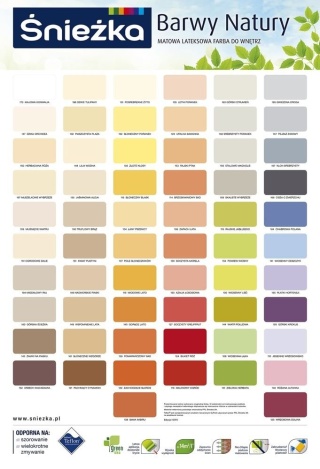 Śnieżka Barwy Natury farba do ścian stalowe magnolie 156 poj. 5,0L