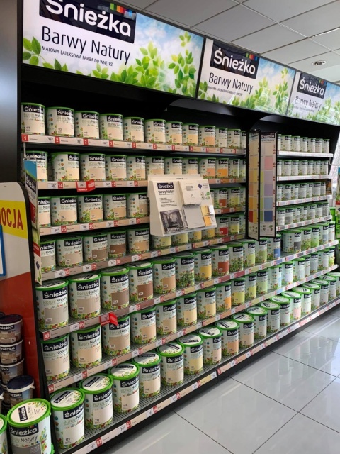 Śnieżka Barwy Natury farba do ścian stalowe magnolie 156 poj. 5,0L