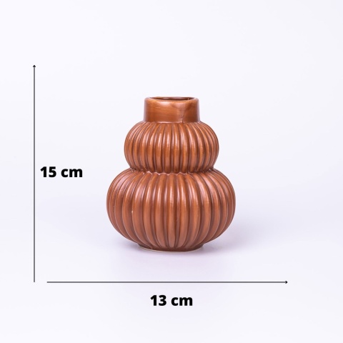 VASE 13X15CM TERRACOTTA
