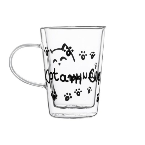 AM-LOVE SZKLANKA TERM 350ML KOTAM CIE