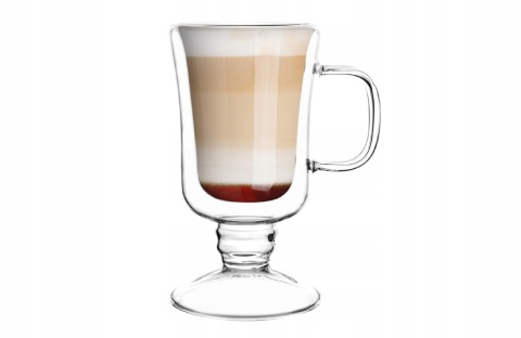 Komplet SZKLANEK TERMICZNYCH Z PODWÓJNĄ ŚCIANKĄ SUBLIME 2 szt. IRISH 200ML