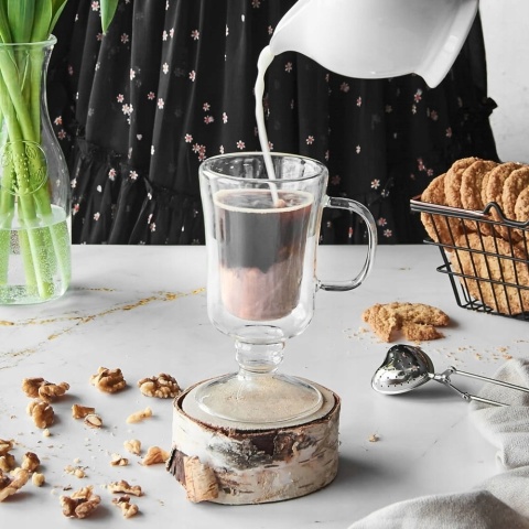 Komplet SZKLANEK TERMICZNYCH Z PODWÓJNĄ ŚCIANKĄ SUBLIME 2 szt. IRISH 200ML