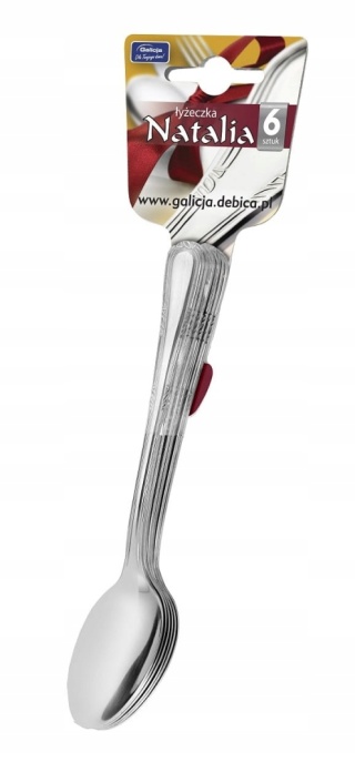 ŁYŻECZKA NATALIA 6szt 1743