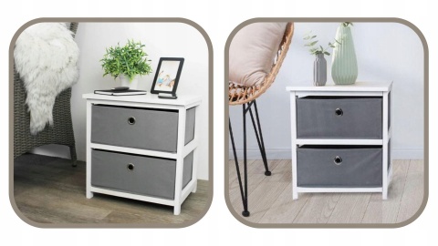 SZAFKA Z 2 SZUFLADAMI