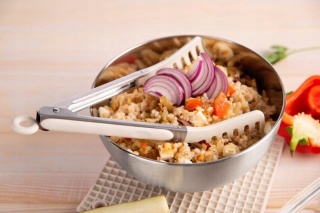 SZCZYPCE DO MAKARONU PRACTICO 21490 SZARY ciemny