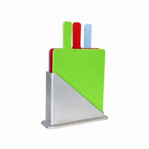 Zestaw desek do krojenia na stojaku 3 szt.