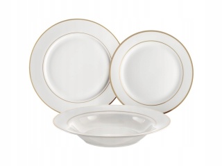 AM-AURA GOLD TALERZ OBIADOWY 27CM