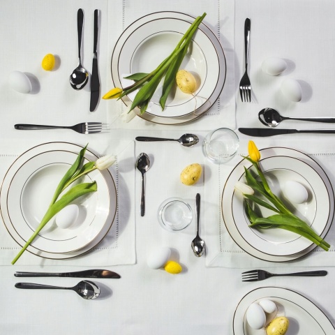 AM-AURA GOLD TALERZ OBIADOWY 27CM