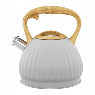 AM-CURLY CZAJNIK 2,5L(3L)SZARY IND