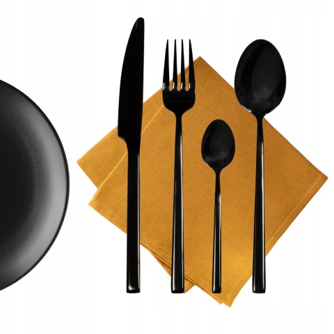 AM-S.COMO BLACK KPL SZTUCCE 24EL GIFTBOX