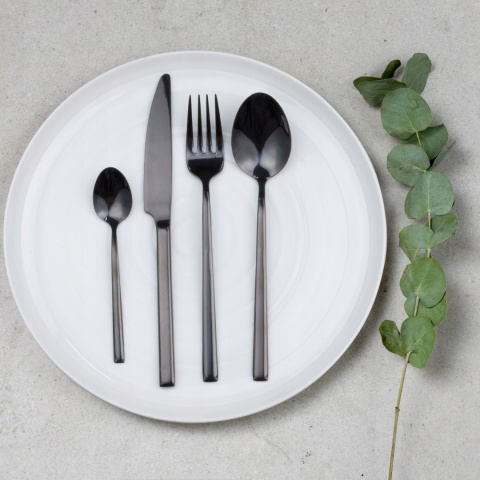 AM-S.COMO BLACK KPL SZTUCCE 24EL GIFTBOX