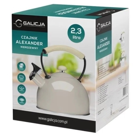 CZAJNIK NDZ Alexander 2,3L 25882 MIĘTA