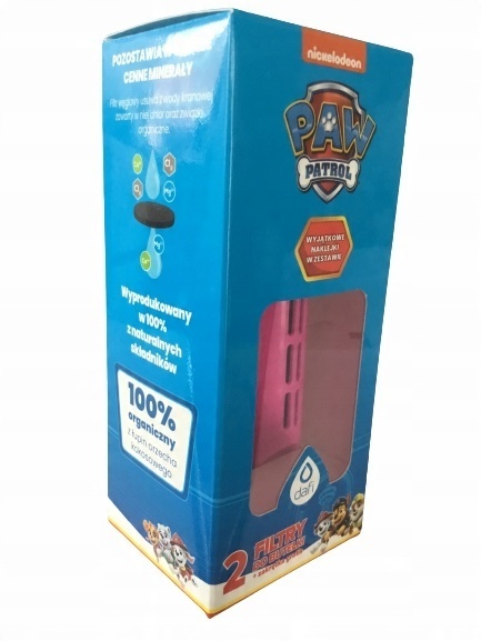 DAFI 2PAK FILTRÓW DO BUTELKI MULTIKOLOR