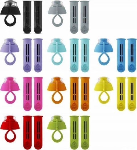 DAFI 2PAK FILTRÓW DO BUTELKI MULTIKOLOR