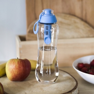 DAFI BUTELKA 0,7L KOLOROWA Z 2 WKŁADAMI FILTRUJĄCYMI MULTIKOLOR