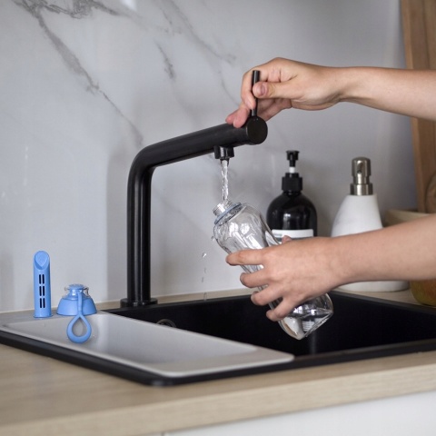 DAFI BUTELKA 0,7L KOLOROWA Z 2 WKŁADAMI FILTRUJĄCYMI MULTIKOLOR