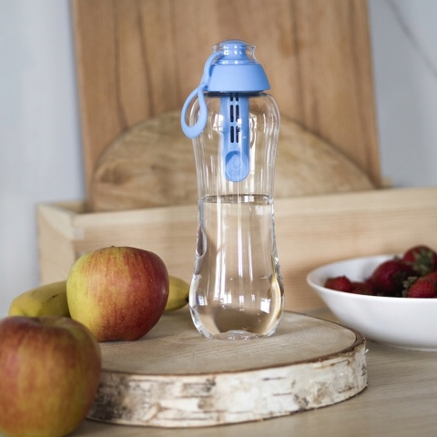 DAFI BUTELKA 0,7L KOLOROWA Z 2 WKŁADAMI FILTRUJĄCYMI MULTIKOLOR