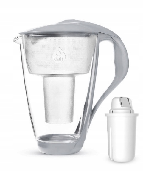 Dzbanek filtrujący Dafi szklany Led Multikolor