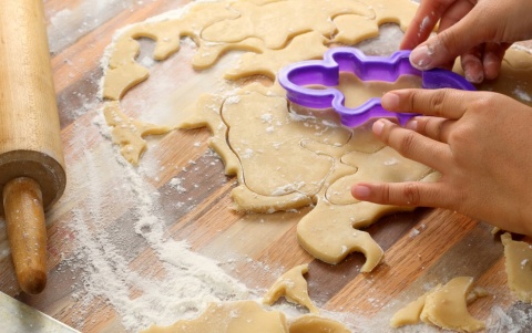 Foremki do ciasteczek z blachą do pieczenia 22szt.