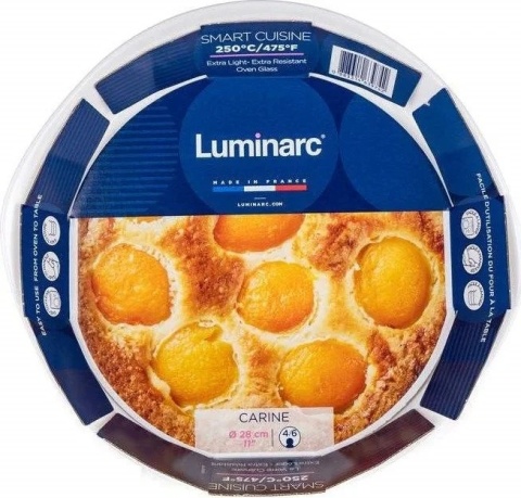 LU-N3165-FORMA NA TARTĘ 28CM SMART CUISINE BIAŁA 6975