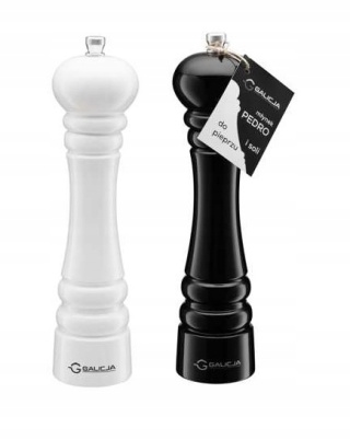 MŁYNEK DO PIEPRZU/SOLI PEDRO 24CM 28925 CZARNY