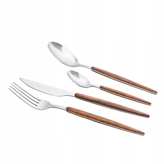 NATURAL SZTUĆCE KOMPLET 24 SZT. W PUDEŁKU