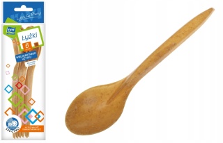 NJ Łyżki wielokrotnego użytku 6 szt.