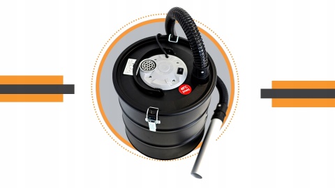 Odkurzacz do popiołu kominkowy filtr HEPA 1000W