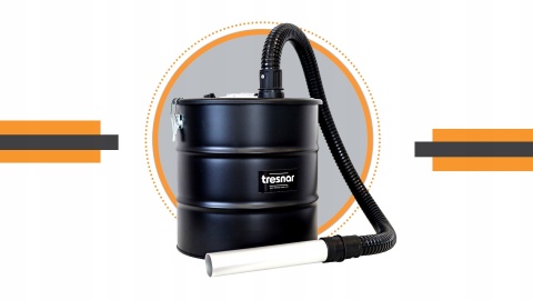 Odkurzacz do popiołu kominkowy filtr HEPA 1000W