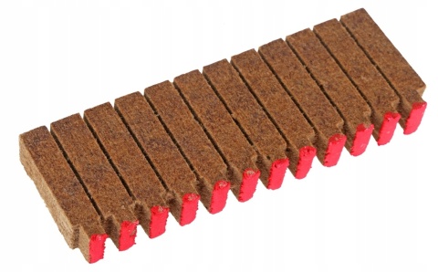 Podpałka z zapłonem 2w1, 12 szt