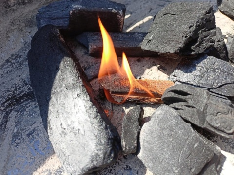 Podpałka z zapłonem 2w1, 12 szt