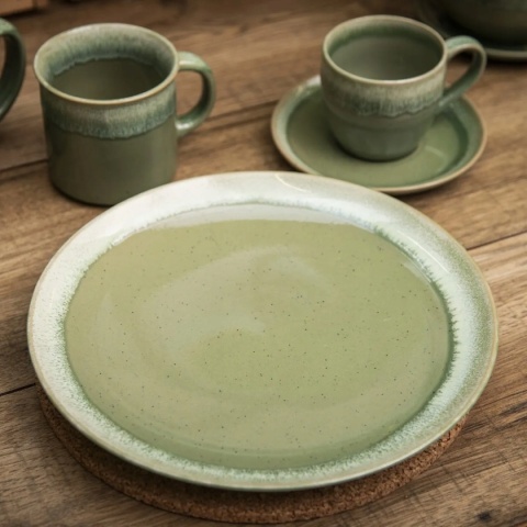 REACTIVE CASCADE TALERZ PŁYTKI CERAMICZNY 25 CM