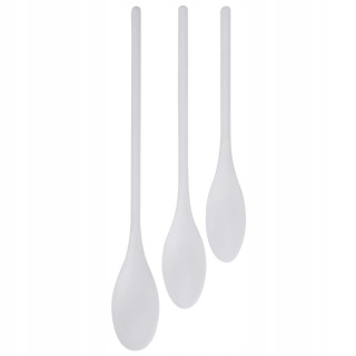 SPOON SET PP 3PCS WHITE