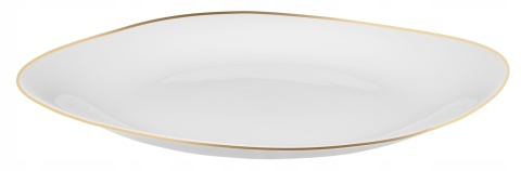 TALERZ PŁYTKI QUADRO GOLD 28cm 10843