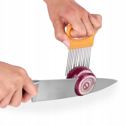 UCHWYT DO KROJENIA ONION 10.5X8CM KT10-4525A