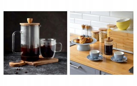 Zaparzacz szklany french press 600ml AMBITION