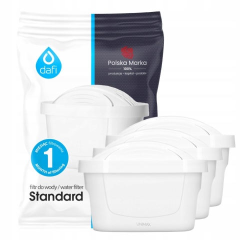 Zestaw Wkładów Filtrujących Dafi Unimax 2+1