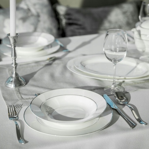 AM-AURA SILVER TALERZ DESEROWY 19CM