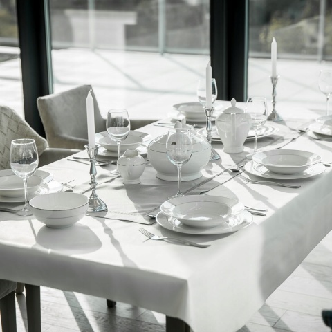 AM-AURA SILVER TALERZYK DESEROWY 16,5CM