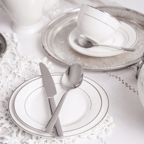 AM-AURA SILVER TALERZYK DESEROWY 16,5CM