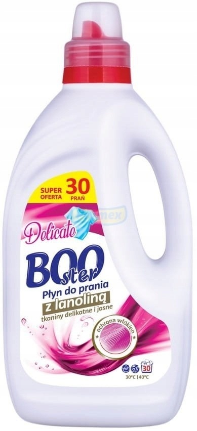BOOSTER płyn do prania 1,5l DELICATE op 4