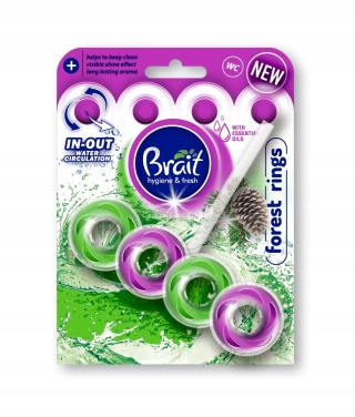 BRAIT KOSTKA DO WC 40G RINGS FOREST