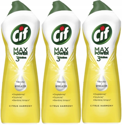 CIF MLECZKO 1001 G CITRUS Z WYBIELACZEM